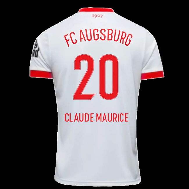 2025-2026 FC Augsburg Home Shirt (Claude Maurice 20)