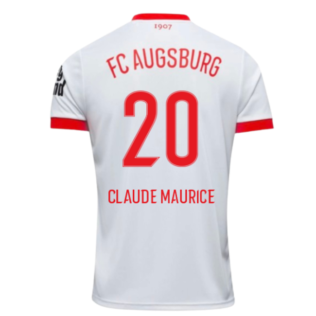 2025-2026 FC Augsburg Home Shirt (Claude Maurice 20)