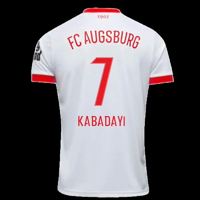 2025-2026 FC Augsburg Home Shirt (Kabadayi 7)