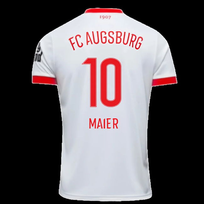 2025-2026 FC Augsburg Home Shirt (Maier 10)