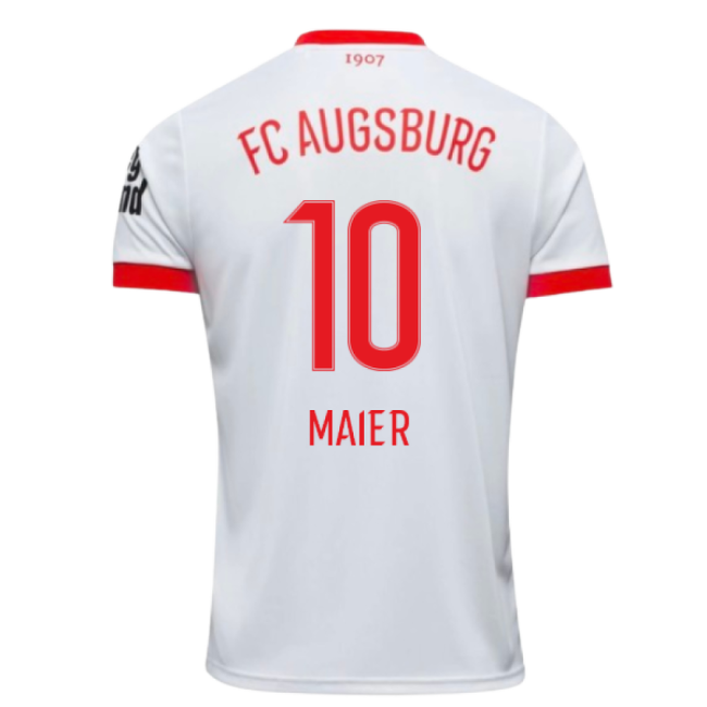 2025-2026 FC Augsburg Home Shirt (Maier 10)