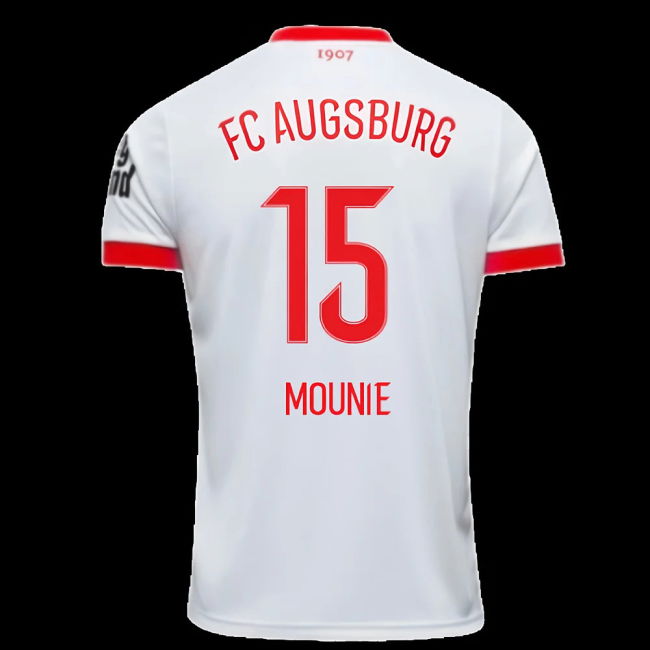 2025-2026 FC Augsburg Home Shirt (Mounie 15)