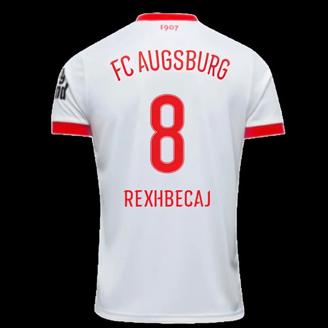 2025-2026 FC Augsburg Home Shirt (Rexhbecaj 8)