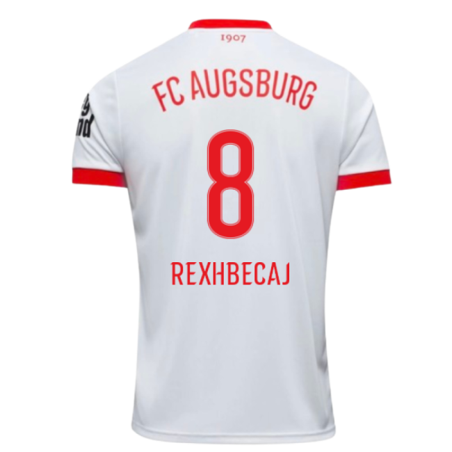 2025-2026 FC Augsburg Home Shirt (Rexhbecaj 8)