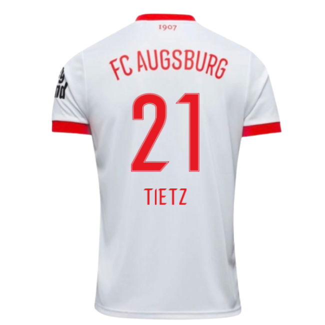 2025-2026 FC Augsburg Home Shirt (Tietz 21)