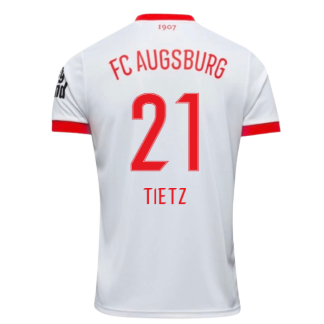 2025-2026 FC Augsburg Home Shirt (Tietz 21)