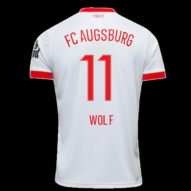 2025-2026 FC Augsburg Home Shirt (Wolf 11)