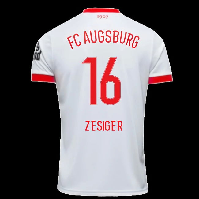 2025-2026 FC Augsburg Home Shirt (Zesiger 16)