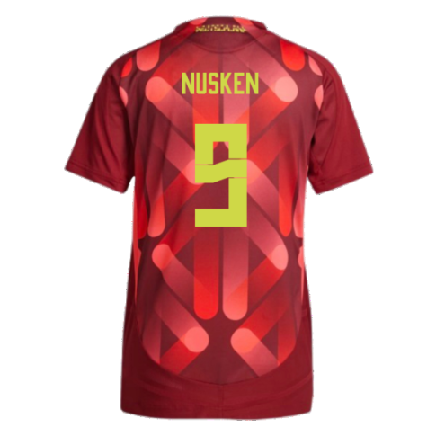 2025-2026 Germany Womens Away Authentic Shirt (Ladies) (Nusken 9)