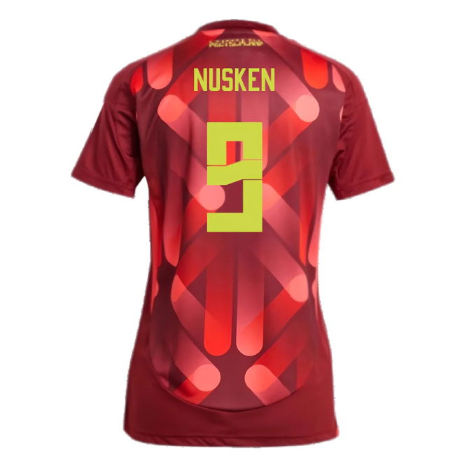2025-2026 Germany Womens Away Shirt (Ladies) (Nusken 9)