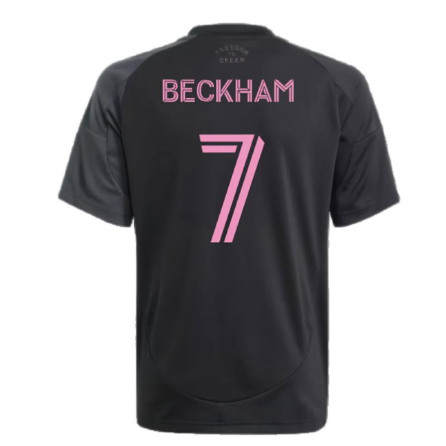 2025-2026 Inter Miami Away Shirt (Kids) (Beckham 7)