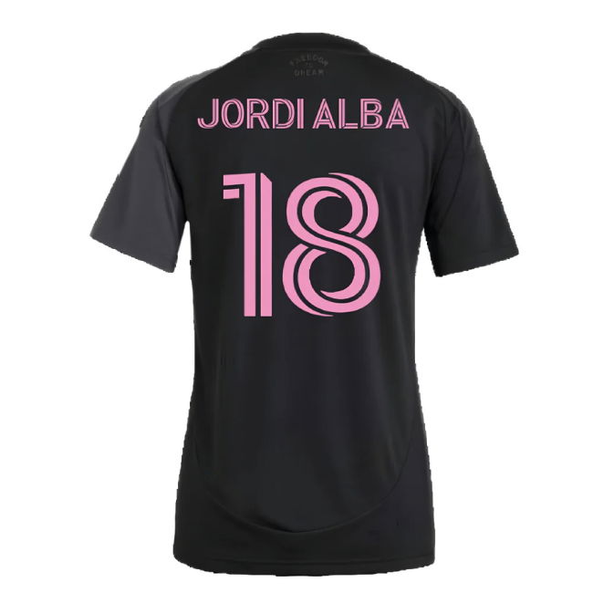 2025-2026 Inter Miami Away Shirt (Womens) (Jordi Alba 18)