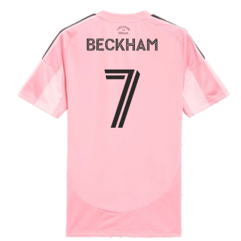2025-2026 Inter Miami Home Shirt (Beckham 7)