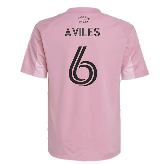 2025-2026 Inter Miami Home Shirt (Kids) (Aviles 6)