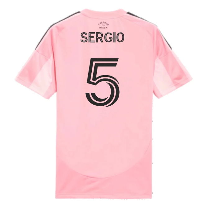 2025-2026 Inter Miami Home Shirt (Sergio 5)