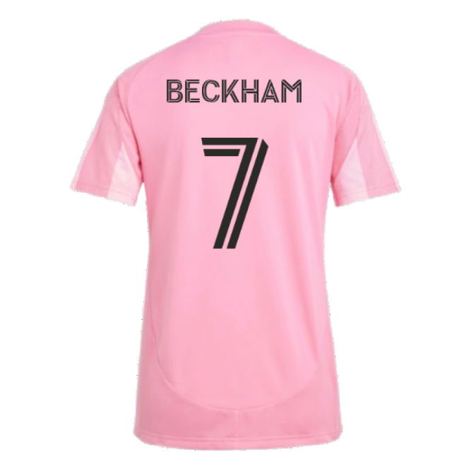 2025-2026 Inter Miami Home Shirt (Womens) (Beckham 7)