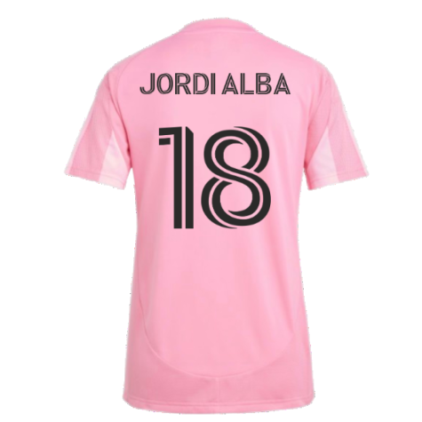 2025-2026 Inter Miami Home Shirt (Womens) (Jordi Alba 18)