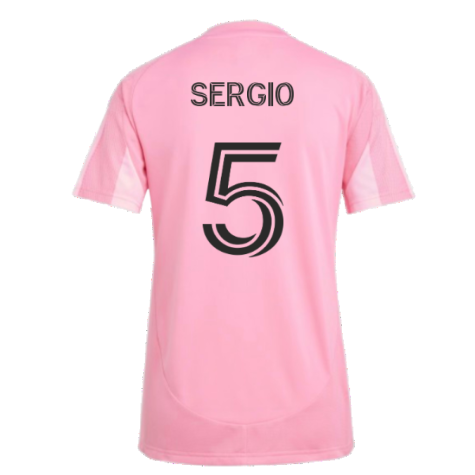 2025-2026 Inter Miami Home Shirt (Womens) (Sergio 5)