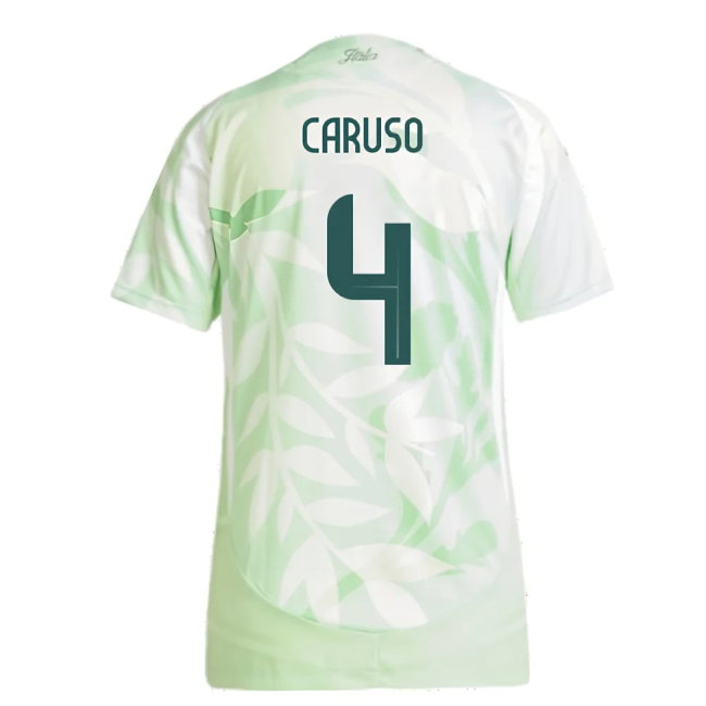 2025-2026 Italy Authentic Away (Womens Team) Shirt (Ladies) (Caruso 4)