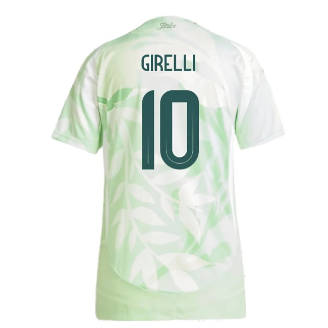 2025-2026 Italy Authentic Away (Womens Team) Shirt (Ladies) (Girelli 10)