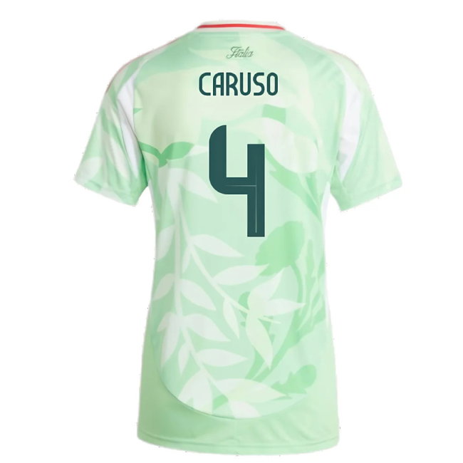 2025-2026 Italy Away Shirt (Womens) (Caruso 4)