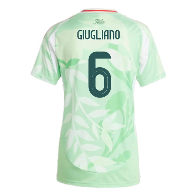 2025-2026 Italy Away Shirt (Womens) (Giugliano 6)