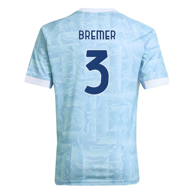 2025-2026 Juventus Away Shirt (Kids) (Bremer 3)