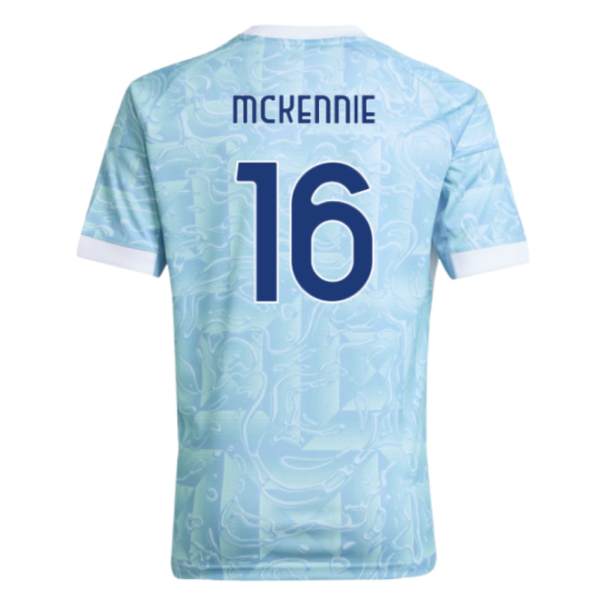 2025-2026 Juventus Away Shirt (Kids) (McKennie 16)