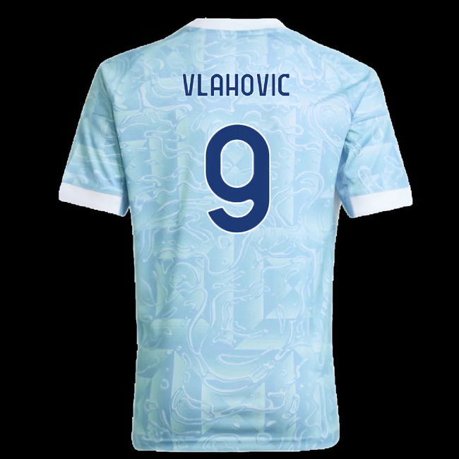 2025-2026 Juventus Away Shirt (Kids) (Vlahovic 9)