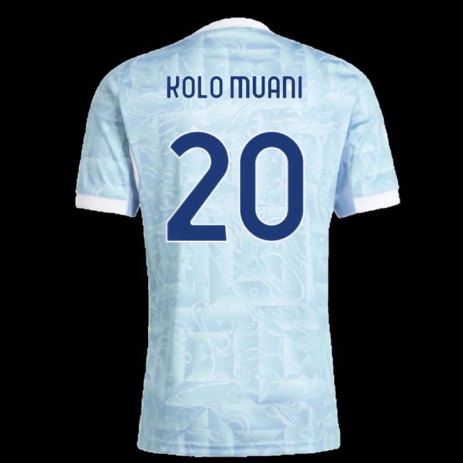 2025-2026 Juventus Away Shirt (Kolo Muani 20)