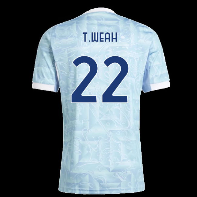 2025-2026 Juventus Away Shirt (T.Weah 22)
