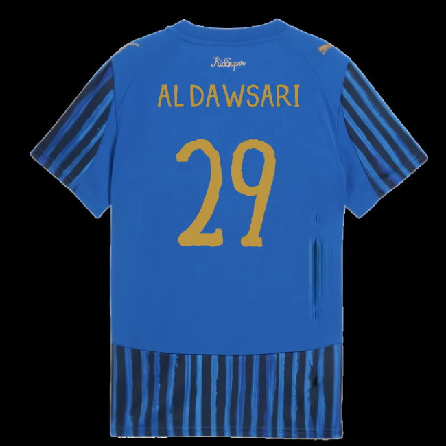 2025-2026 KIDSUPER x Al-Hilal SFC CWC Home Shirt (Blue) (Al Dawsari 29)