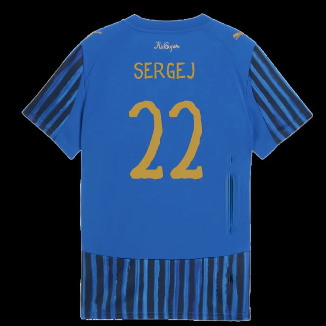 2025-2026 KIDSUPER x Al-Hilal SFC CWC Home Shirt (Blue) (Sergej 22)