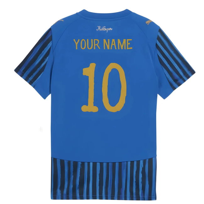 2025-2026 KIDSUPER x Al-Hilal SFC CWC Home Shirt (Blue) (Your Name)
