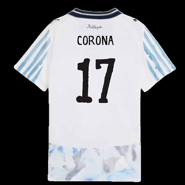 2025-2026 KIDSUPER x CF Monterrey CWC Shirt (White) - Kids (Corona 17)