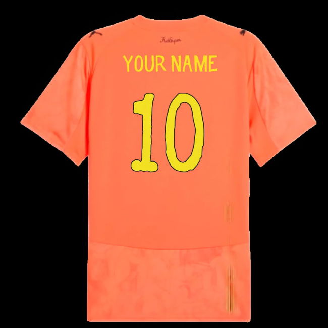 2025-2026 KIDSUPER x Manchester City CWC Shirt (Neon Sun) (Your Name)