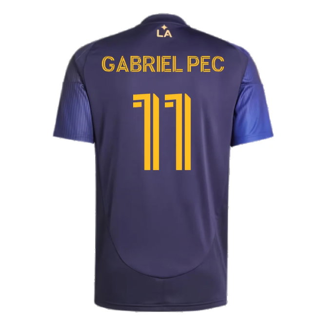 2025-2026 LA Galaxy Away Shirt (GABRIEL PEC 11)
