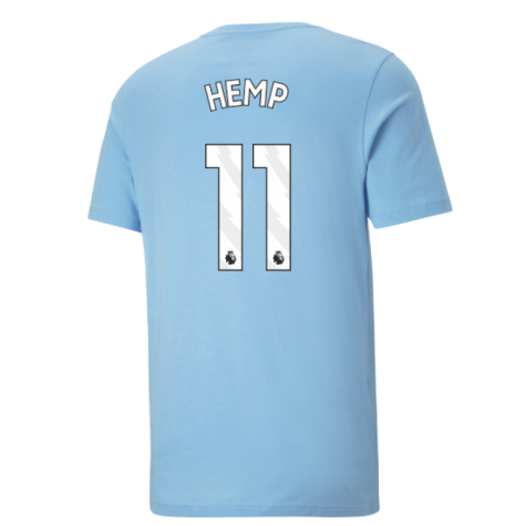 2025-2026 Man City FtblESS Tee (White) (Hemp 11)
