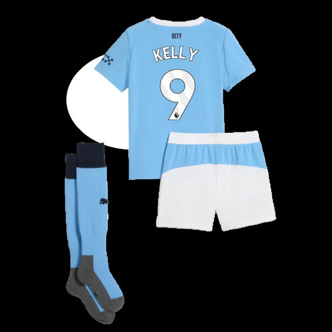 2025-2026 Man City Home Mini Kit (Kelly 9)