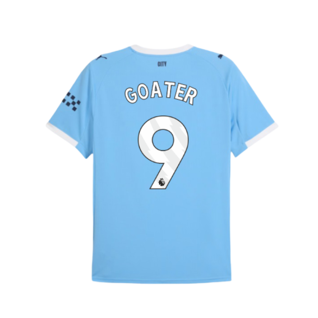 2025-2026 Man City Home Shirt (Goater 9)