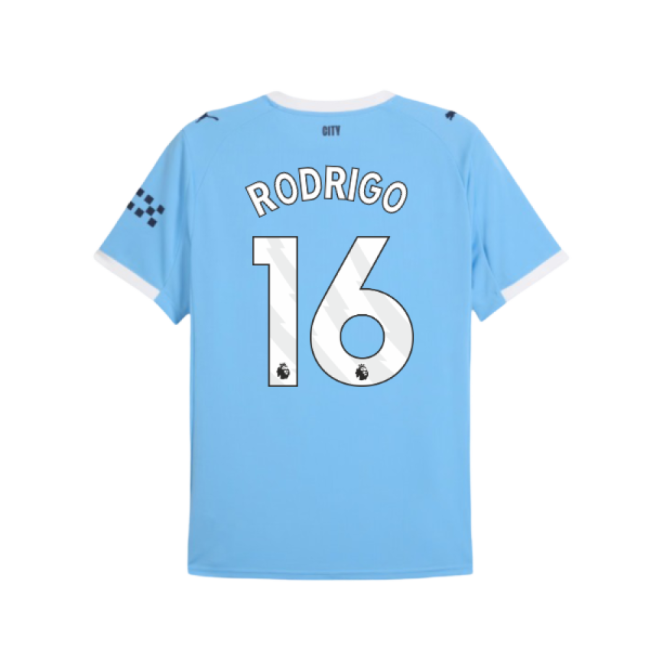 2025-2026 Man City Home Shirt (Rodrigo 16)