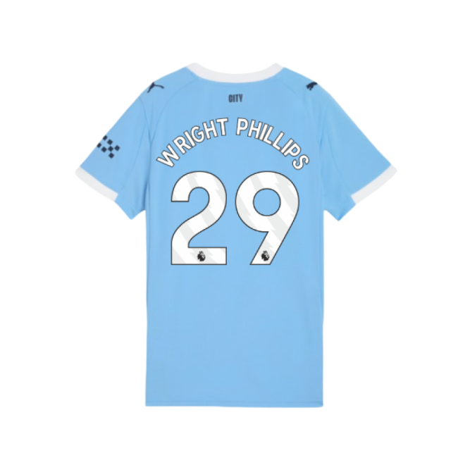 2025-2026 Man City Home Shirt (Womens) (Wright Phillips 29)