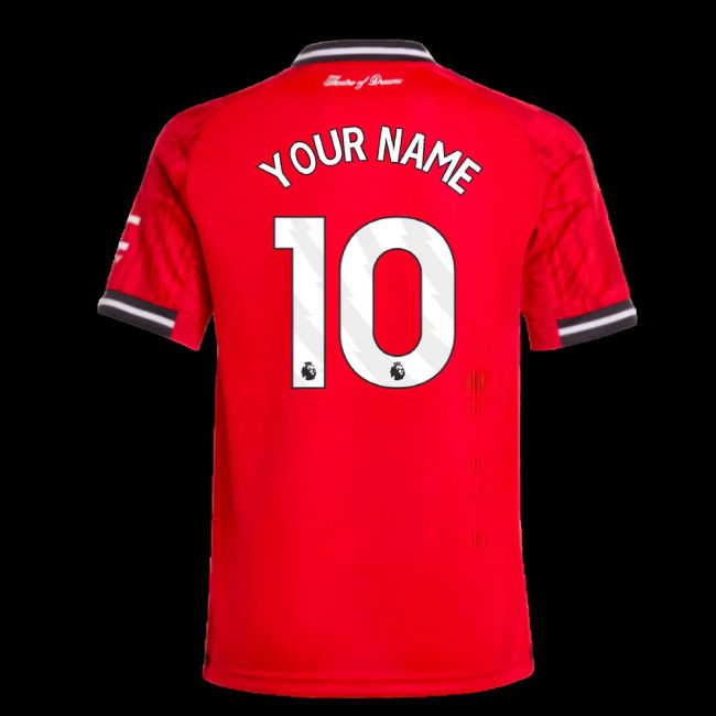 2025-2026 Man Utd Home Shirt (Kids) (Your Name)