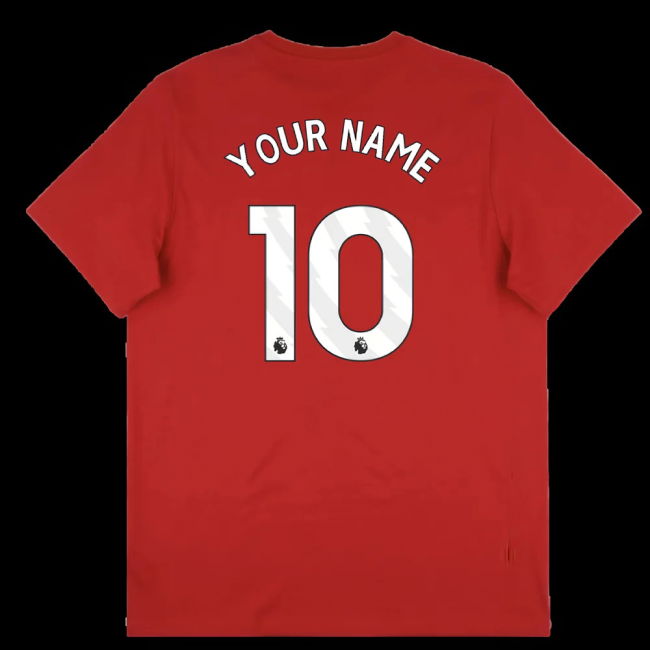 2025-2026 Man Utd Seasonal Graphic Tee (Red) (Your Name)