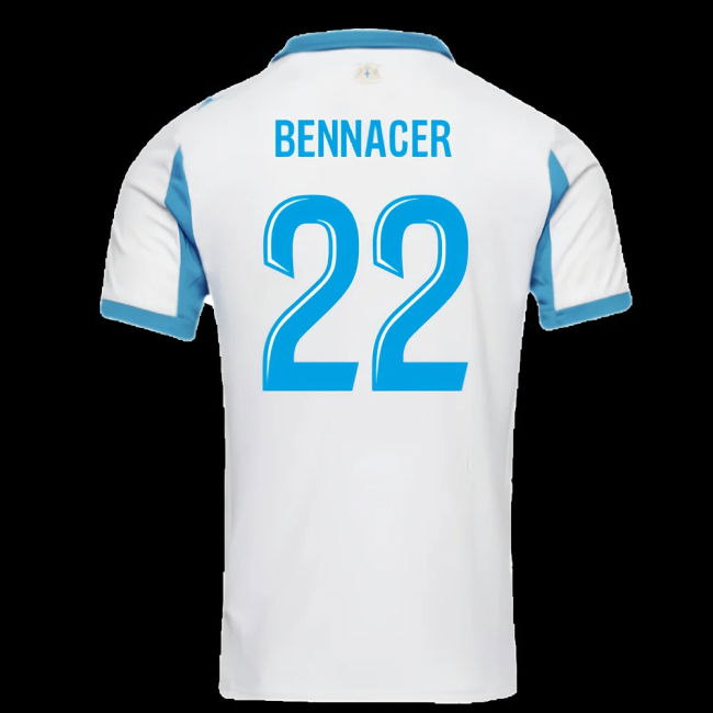 2025-2026 Marseille Home Shirt (Bennacer 22)