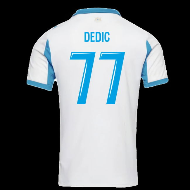 2025-2026 Marseille Home Shirt (Dedic 77)