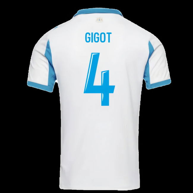 2025-2026 Marseille Home Shirt (Gigot 4)