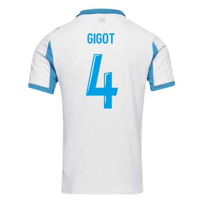 2025-2026 Marseille Home Shirt (Gigot 4)