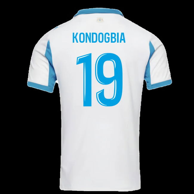 2025-2026 Marseille Home Shirt (Kondogbia 19)