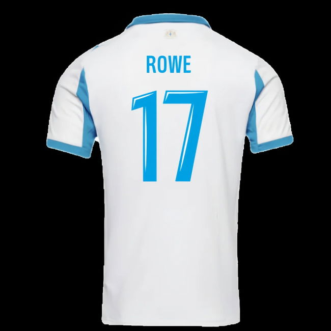 2025-2026 Marseille Home Shirt (Rowe 17)